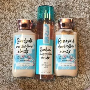 Bath and body works Boardwalk Cloud Bundle